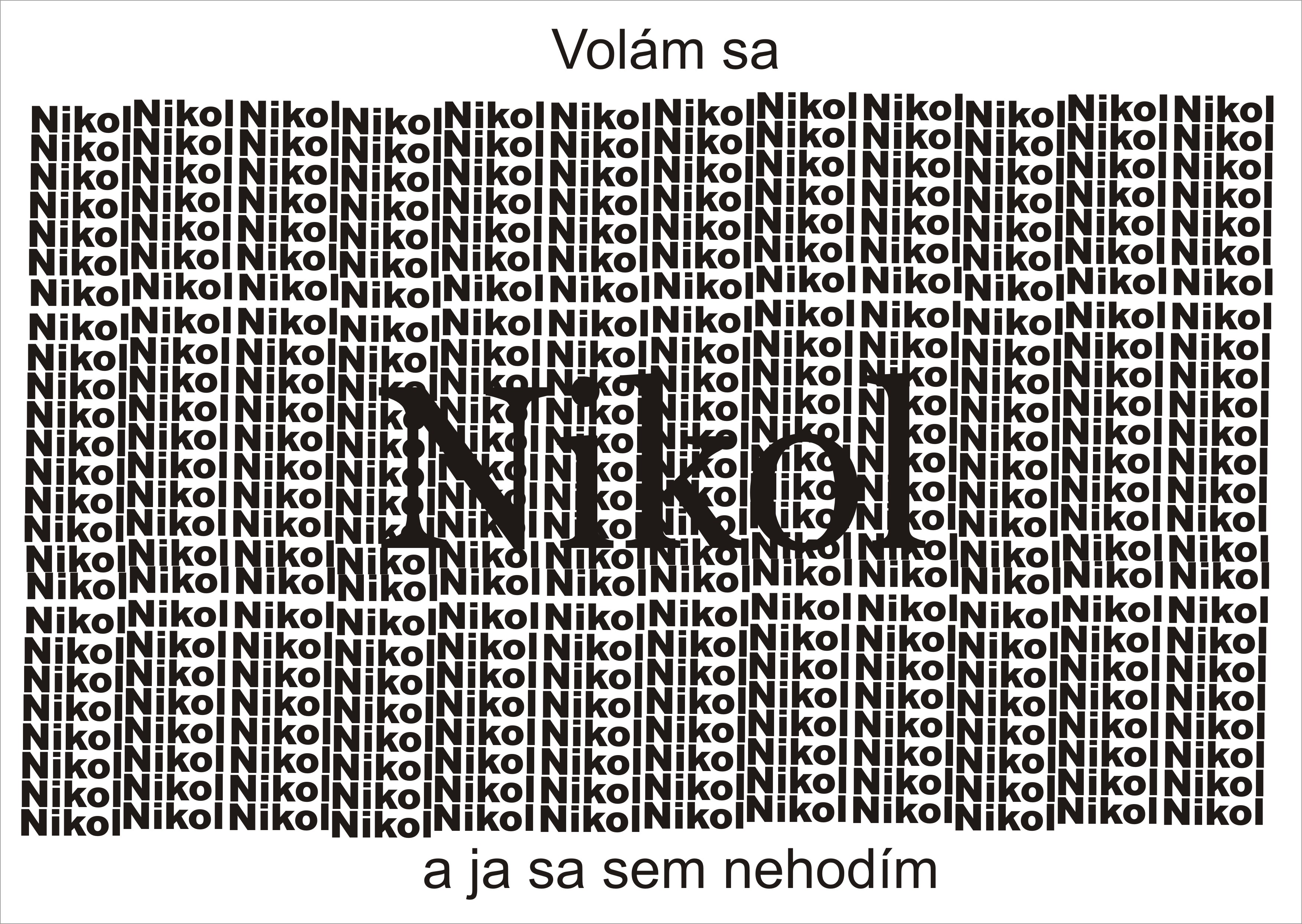 ja sa sem nehodim